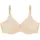 Damen BH Body Make-Up Minimizer WP mit Bügel Gepolstert Verstellbare Träger 80D Nude beige