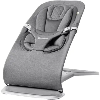 Ergobaby Evolve Bouncer Babywippe - Charcoal Grey - Grau