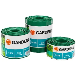 Gardena Raseneinfassung 15cm 9m grün (0538)