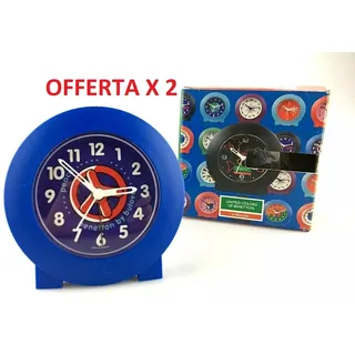 Lot 2 Uhren Weckzeiten Tisch- Benetton By Bulova Kunststoff Vintage Angebot