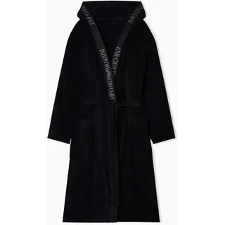 Emporio Armani Bademantel Sponge Schwarz M