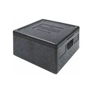 SCHNEIDER Thermobox TOP BOX inkl. Deckel, schwarz, Speziell entwickelte Isolierbox für heiße Pizzen oder Speisen, 1 Box, 21 Liter