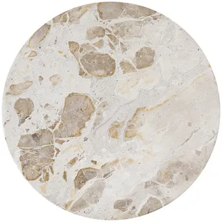 Butlers Marmorplatte Marble , Beige , Stein , 30x1.5x30 cm , Geschirr, Tischkultur & Serviergeschirr, Servierplatten