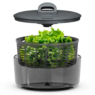 Zyliss Easy Spin Salatschleuder 27 cm schwarz