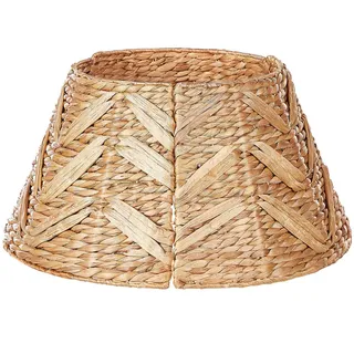 Beliani Weihnachtsbaumkragen 27 cm Naturfarben Sapin , Naturmaterialen , Rund , 27 cm , Dekoration, Weihnachtsdekoration, Christbäume & Zubehör