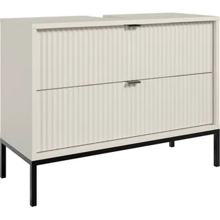 BASIC by Balculina »Lucera BxHxT 80x60x32 cm« 1 Stk. tlg. Breite 80cm, Unterflurauszug, Metallfüße