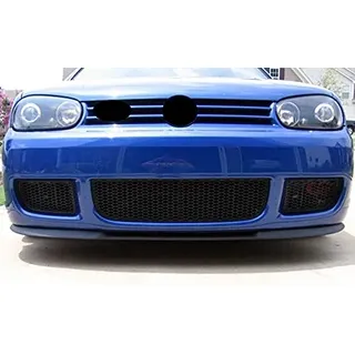 Cup Front Spoiler Lippe Schürze Ansatz ABS Lackierbar Schwarz