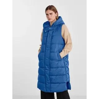 Y.A.S Steppweste »YASLIRO PADDED VEST S. NOOS«, blau