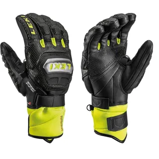Leki Worldcup Race Ti S Speed System Skihandschuhe Gelb/Schwarz 7,5