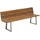 Gartenbank 200 x 56 x 89 cm Braun
