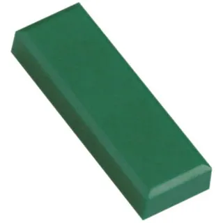 MAUL Facetterand Magnete (20 Stück) MAULpro 53 x 18x 10 mm | Mini Magnete aus Kunststoff | Starke Magnete für Whiteboard und Magnettafel | ideal für Büro, Homeoffice und Werkstatt | Grün