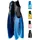 Schwimmflossen Blau 39/40