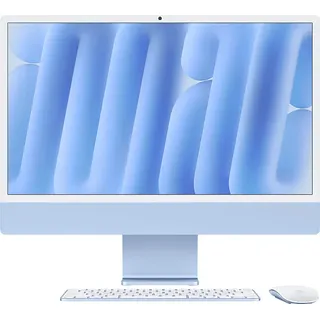 Apple iMac 24" Retina 4,5K Display 2024 M4 16 GB RAM 256 GB SSD 10-Core GPU Blau