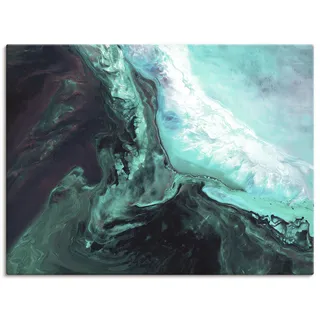Leinwandbild OTTO HOME "Meer von oben", grün (farbe bild(er): blau), B:80cm H:60cm T:2cm, Canvas, Bilder, Leinwandbild, in verschied. Größen