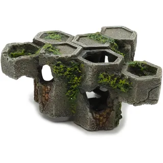 Amtra Deko Shrimp Playground Säule für Aquarien aus Kunstharz, für Aquarien und Fischbecken, ungiftig, Größe L, 13,3 x 7 x 10,7 cm
