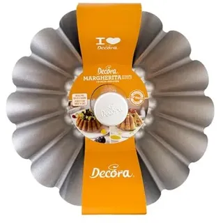 Decora 0075038 Margherita Mould C/Hole Ø 28 X 8,5 H cm Non Stick