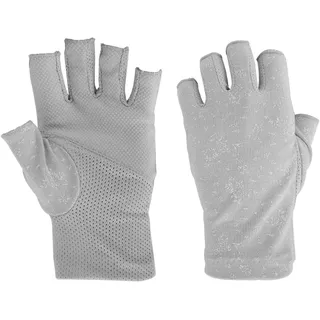 FakeFace Damen Herren Baumwollhandschuhe Fingerlose Handschuhe Rutschfeste Fahrradhandschuhe Sonnenschutz Halbfinger Fäustlinge Laufhandschuhe für Autofahren Motorrad Fahrrad Sport Camping Outdoor