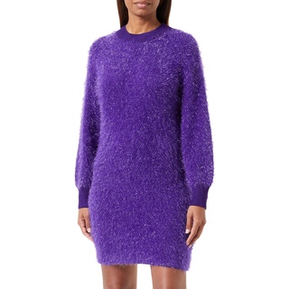 BOSS Damen C_festalasa Knitted Dress, Open Purple551, M EU