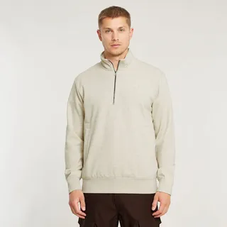 G-Star für Herren. D26305-D566-6030 Nifous halber Reißverschluss sw (S), Beige, Lässig, Polyester, Langarm