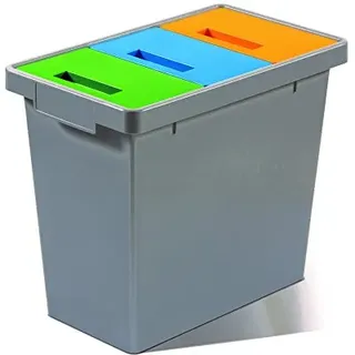 mattiussi POLYMAX 3 Fächer 0 l Grau