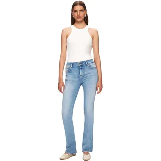 LTB Damen Jeans Fallon 400 - Mid Waist - Bootcut - Blau W27-W34 Baumwolle, Größe:28W / 30L, Farbe:15920-55592 Anova Wash