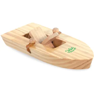 Vilac 2941 Elastisches Boot Spielzeug Holz (15 x 6 x 3 cm)