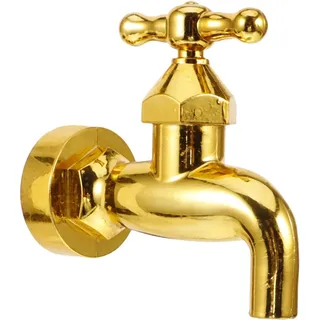 Toddmomy Schwimmender Unsichtbarer Wasserhahn Brunnen Magischer Gartenbrunnen Dekoration Für Außenbereich Robuster Kunststoff Wasserhahnbrunnen Für Terrasse Und Rasen