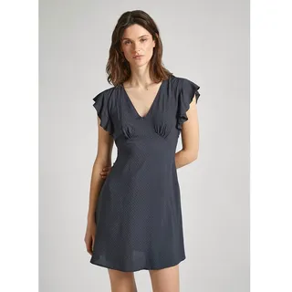 Pepe Jeans Camila Kurzes ärmelloses Kleid - Infinity Grey - S