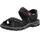 Riemchensandalen Damen Schwarz 42
