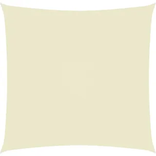 vidaXL Sonnensegel Oxford-Gewebe Quadratisch 5x5 m Creme - Creme