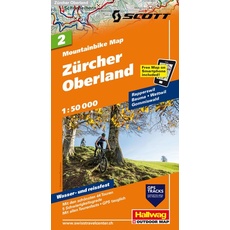 MTB-Karte 02 Zürcher Oberland 1:50.000