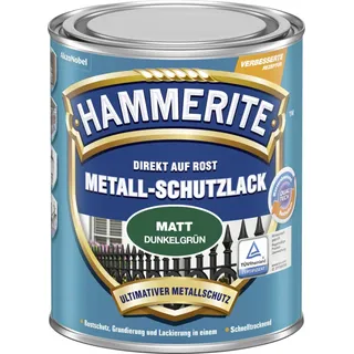 Rostschutzfarbe Metall-Schutzlack Dunkelgrün matt 0,75 l