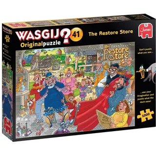 JUMBO Spiele Wasgij, Original 41 - Aus Alt mach Neu! 1000 Teile!, Puzzle für Erwachsene