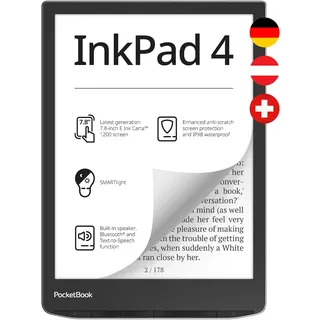 PocketBook InkPad 4 2022 32 GB Silber
