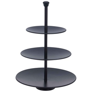 Excellent Houseware Etagere Schwarz Metall