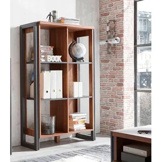 Home Affaire Detroit Wandregal 90 x 33 x 140 cm Grau