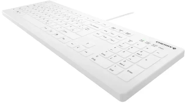 Bild von AK-C8112 Medical Keyboard Hygiene-Tastatur kabellos Weiß