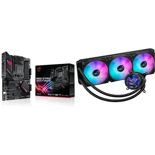 *Upgrade Bundle* ASUS ROG Strix B550-F Gaming Mainboard + ASUS ROG Strix LC III ARGB LCD All-in-One Flüssig-CPU-Wasserkühlung