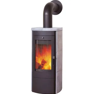 Hark Tiamo EX Stahl Grau/Abdeckplatte Naturstein