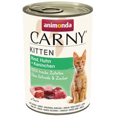 Bild Carny Kitten Rind, Huhn & Kaninchen 12 x 400 g