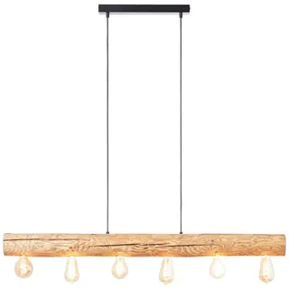 Brilliant Trabo 6-flg. 115 cm braun Holz/Metall