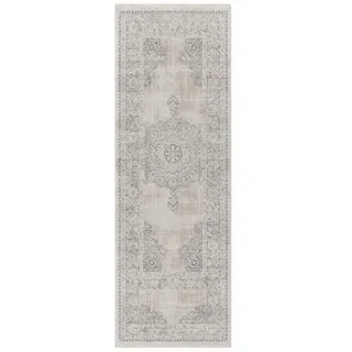 Kayoom Milan 125 Kurzflorteppich 80 x 150 cm Grau