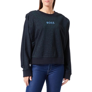 BOSS Damen C_emba Sweatshirt, Black1, M EU