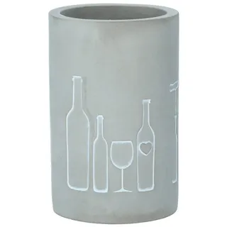 räder Vino Beton Weinkühler Flasche + Glas"
