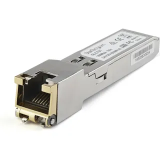 Startech StarTech.com Transceiver Modul (SFP Module, 1000Base-T Juniper kompatibel, RJ-45 Kupfer, mit DDM)