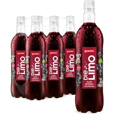 Die Limo von granini Dark Berries-Guarana (6x 1l), natürlich erfrischend, ohne Süßungsmittel und Konservierungsstoffe, mit Geschmack aus echten Früchten, mit Koffein natürlichen Ursprungs, vegan