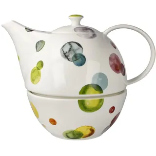 Teekanne mit Stövchen Colori