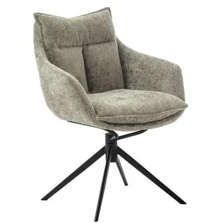 MCA Furniture Esszimmerstuhl PARKER Polyester cappuccino