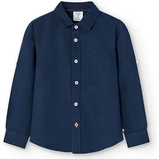 Boboli 738031 Langarmhemd Blau 8 Years Junge Blau 8 Years - Blau