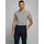 Basic V-neck Tee grau XXL